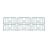 Séparateurs d'étagère Super Erecta Metro 460 x 203mm (lot de 4) - NISBETS