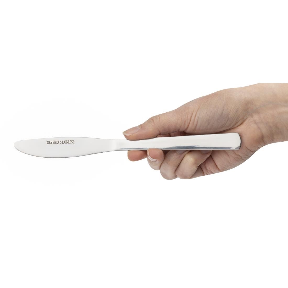Couteaux à dessert Olympia Clifton (lot de 12)