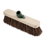 Tête de balai coco rigide en bois Jantex 305mm - NISBETS