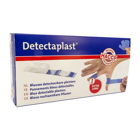 Pansements imperméables Detectaplast 18 x 2 cm (lot de 100)