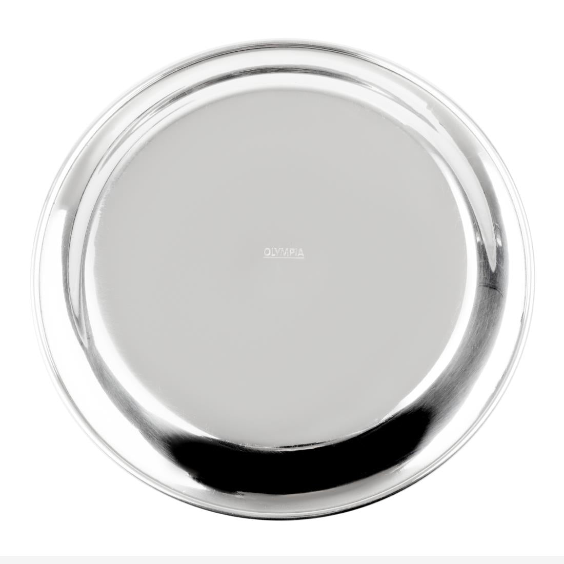 Plateau à addition rond en inox Olympia 150mm