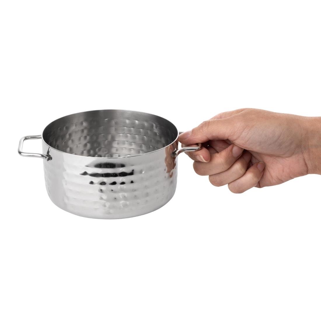 Mini cocotte de présentation martelée Olympia - NISBETS