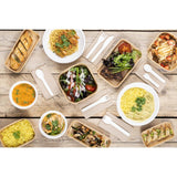 Cuillères en papier Fiesta Compostable 160 mm (lot de 100)