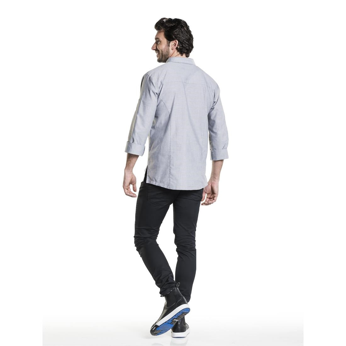 Veste de cuisine homme grise Chaud Devant Nordic - Taille XL