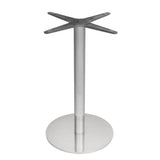 Pied de table rond en acier inoxydable Bolero - NISBETS