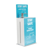 Station de désinfection des mains de comptoir/murale 5L - NISBETS