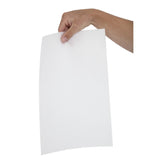 Papier d'emballage burger Fiesta Compostable blanc 250x350mm (lot de 200)