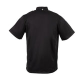 Veste de cuisine mixte Cool Vent Chef Works Urban Springfield noire - NISBETS