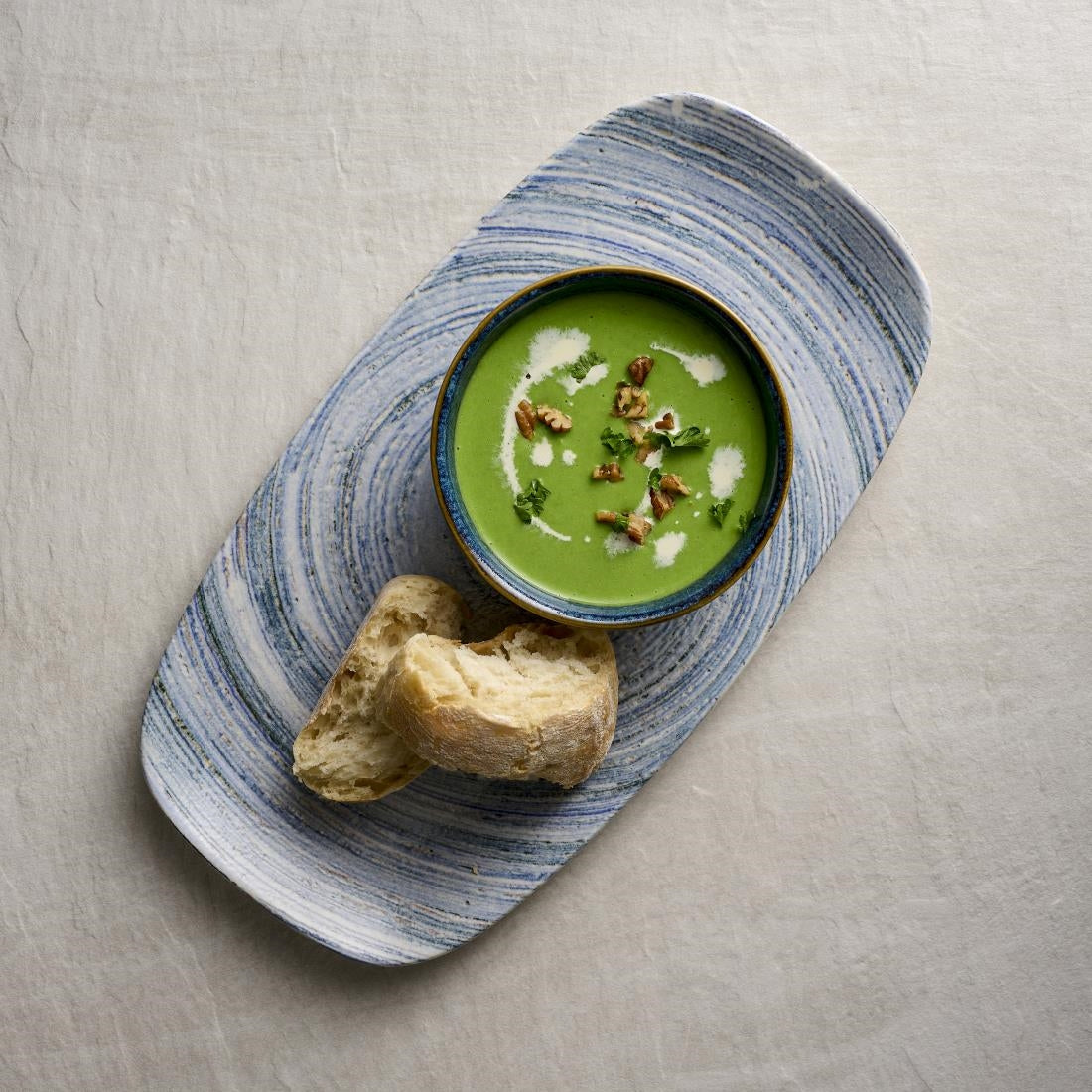 Assiettes coupes rondes Churchill Elements Coast 184mm (Lot de 12)