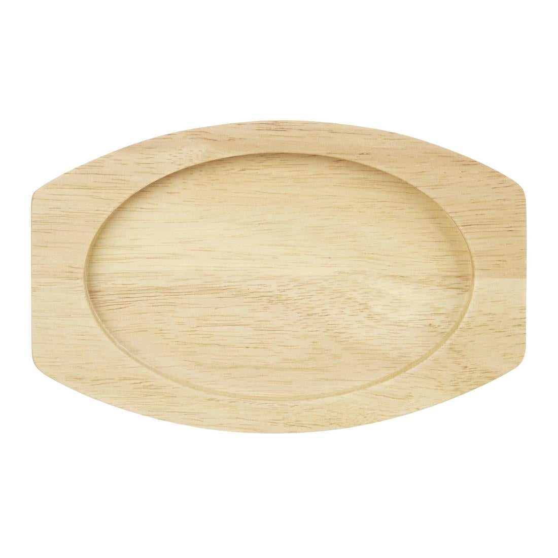 Planche en hévéa pour plat ovale en fonte Olympia 230x135mm pour FW818