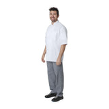 Veste de cuisine mixte blanche Chef Works Montreal Cool Vent - NISBETS
