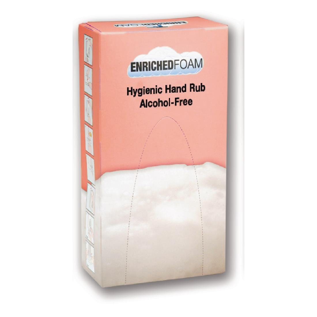 Désinfectant mousse sans alcool Rubbermaid 800ml (lot de 6) - NISBETS