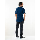 T-shirt mixte manches courtes Chaud Devant Valente UFX marine - Taille L