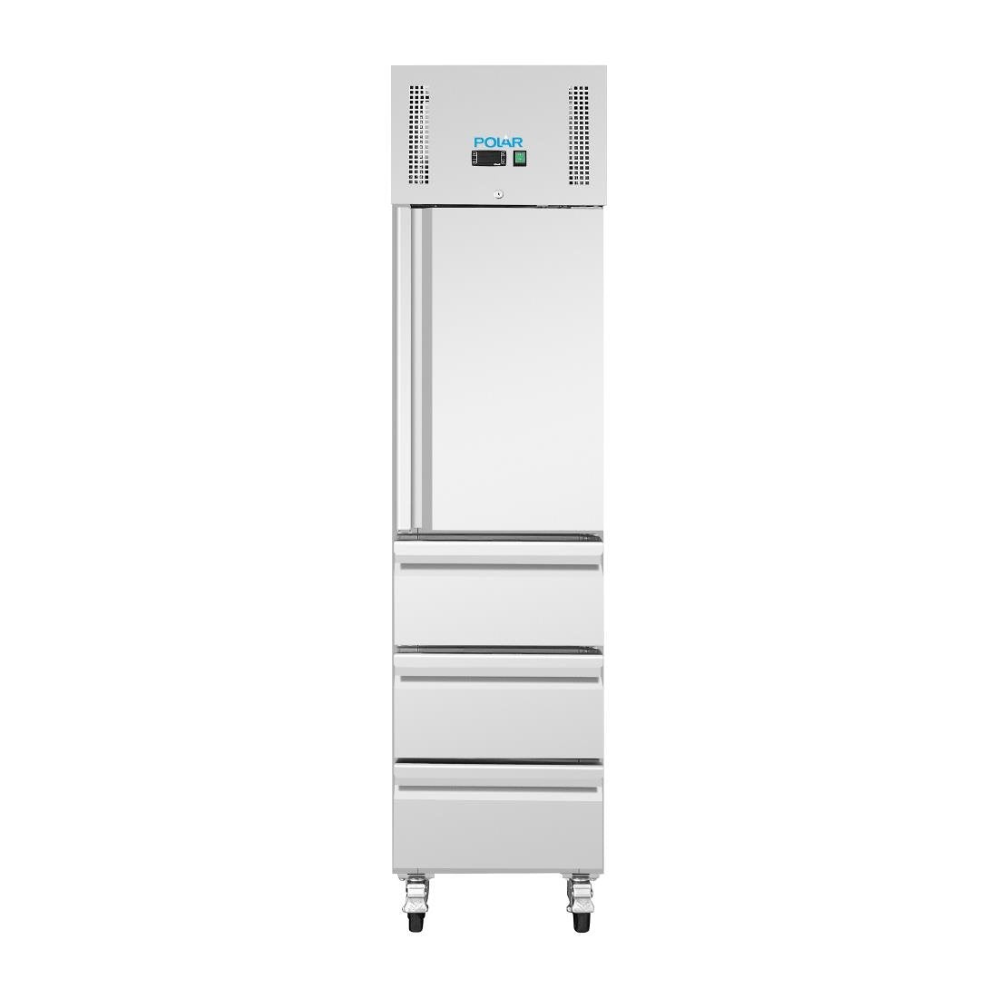 Armoire réfrigérée positive GN slimline 1 porte - NISBETS