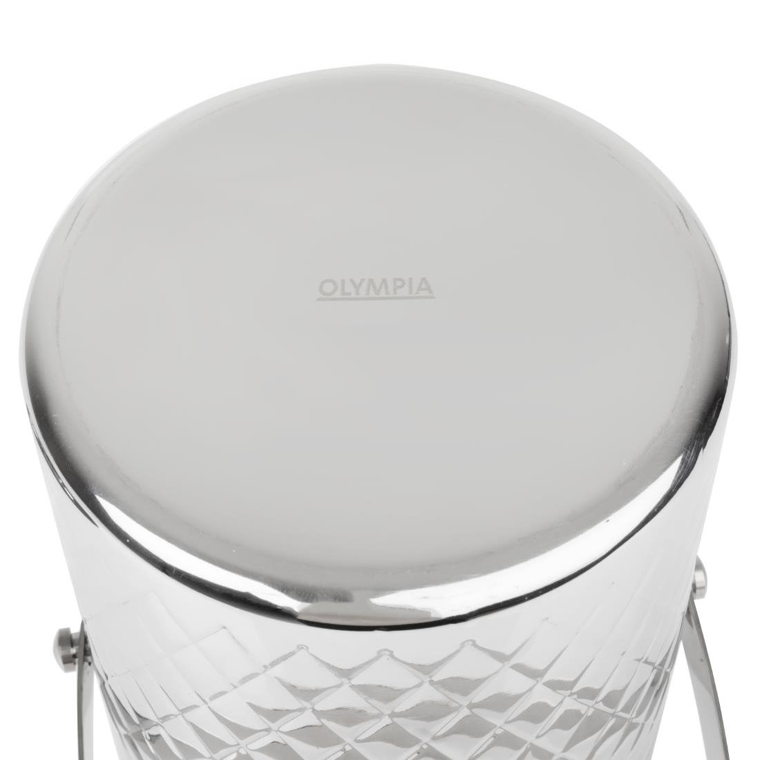 Seau à glace en inox double paroi Olympia Geo 2L
