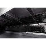 Comptoir de service réfrigéré noir Zoin Tibet - Taille 200 mm