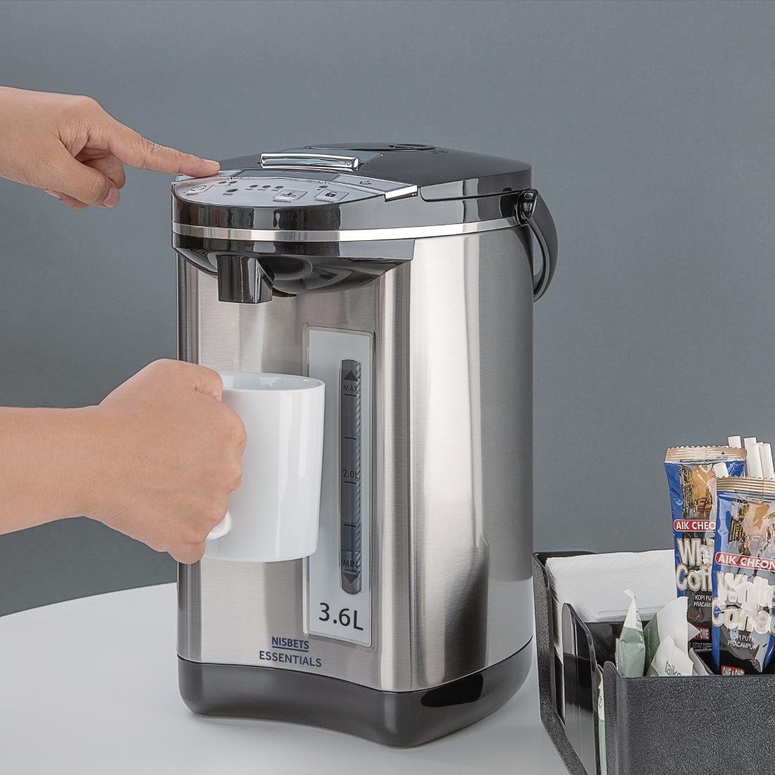 Distributeur d'eau chaude Nisbets Essentials 3,6L - NISBETS