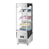 Vitrine réfrigérée positive libre-service Slimline Polar série G avec porte 220 L - NISBETS