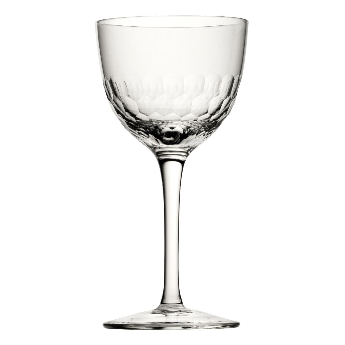 Verres à pied nid d'abeille Raffles Nick et Nora Utopia 170ml (lot de 6)