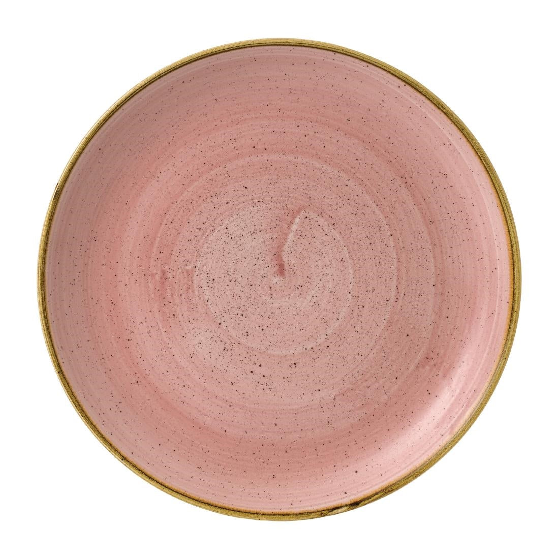 Assiettes rondes Churchill Stonecast Petal Pink 288mm (Lot de 12)