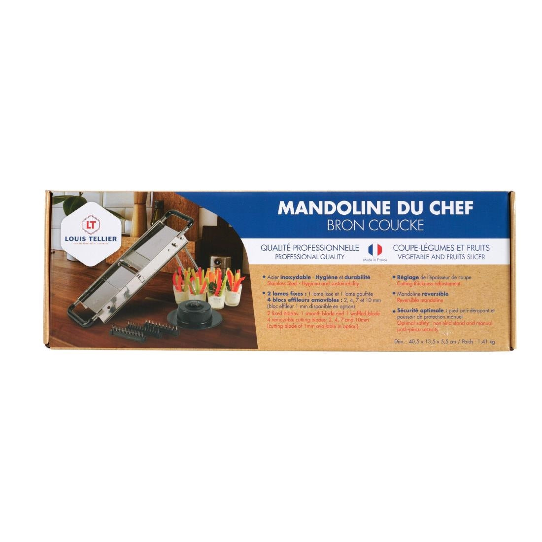 Mandoline du Chef réversible Louis Tellier