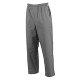 Pantalon de cuisine Whites Easyfit à petits carreaux noirs XS - NISBETS