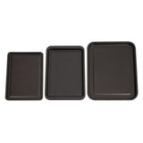 Lot de 3 plaques de cuisson antiadhésives Nisbets Essentials
