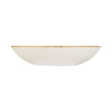 Assiettes coupes rondes Churchill Stonecast Barley White 184mm (Lot de 12)