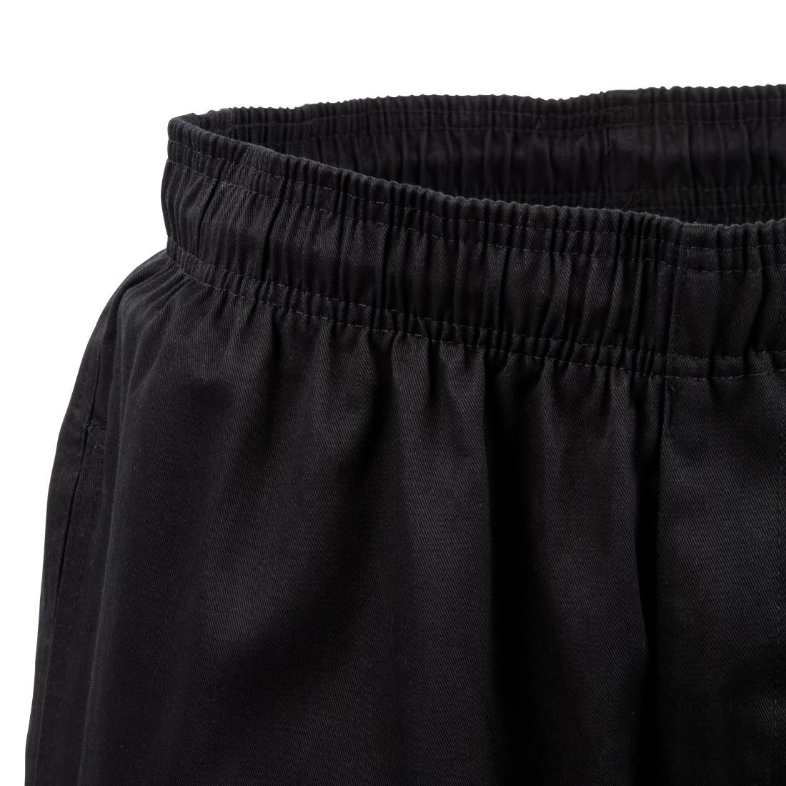 Pantalon de cuisine mixte Chef Works Slim Fit Cargo noir - NISBETS