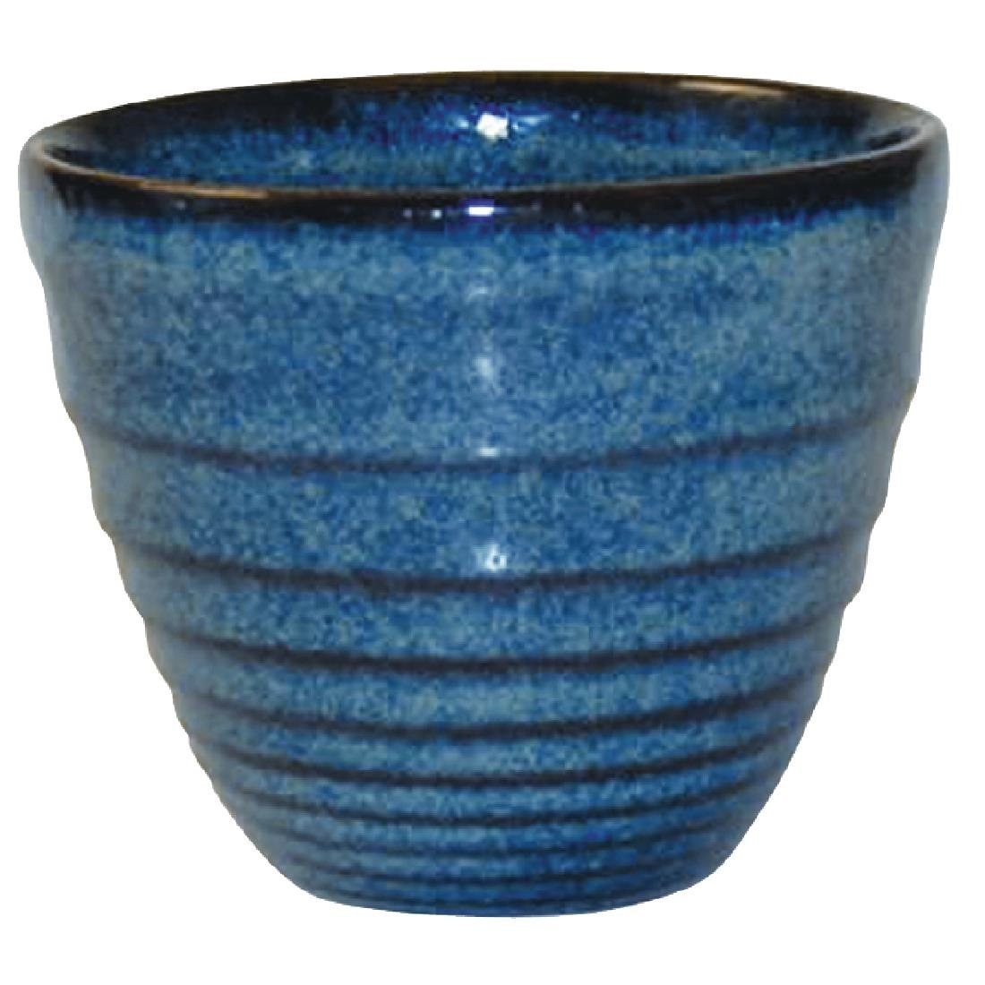 Pots à frites Churchill Bit on the Side Blue 284ml (Lot de 12)