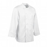 Veste de cuisine mixte blanche à manches longues Chef Works Calgary Cool Vents - Taille XL