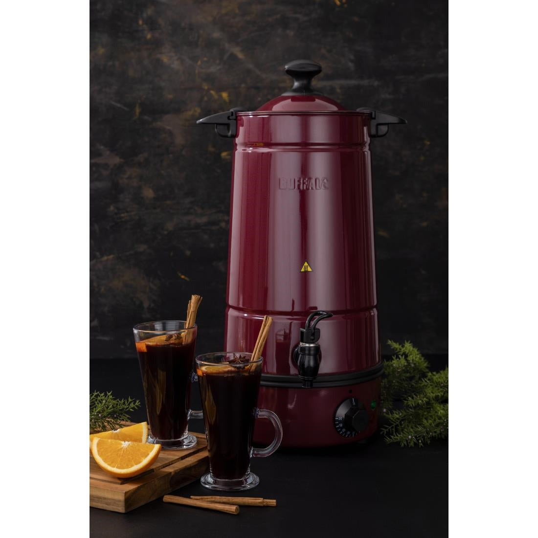 Marmite à vin chaud et cidre chaud Buffalo 7L