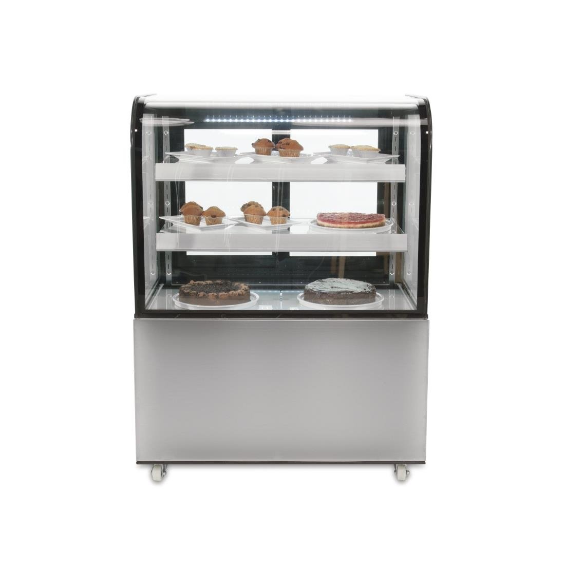 Vitrine réfrigérée horizontale à économie d'énergie Polar Série G 270L - NISBETS