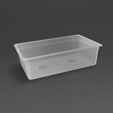 Bac en polypropylène GN 1/1 sans couvercle Nisbets Essentials 150mm