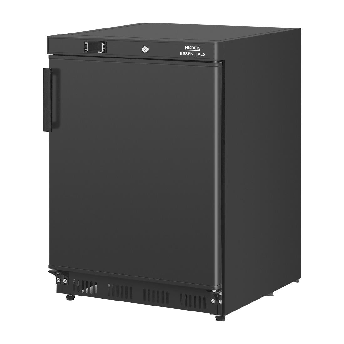 Dessous de comptoir réfrigéré positif Nisbets Essentials noir 129L - NISBETS