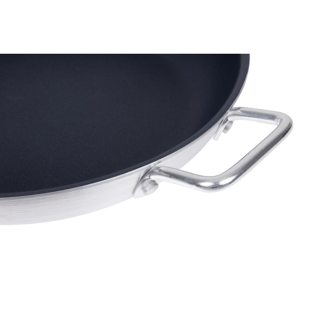 Poêle à paëlla antiadhésive aluminium Vogue Teflon Platinum Plus 35 cm