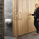 Distributeur double pour papier toilette sans mandrin Tork - NISBETS