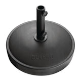 Pied de parasol en béton noir Bolero avec adaptateur 48/38mm - NISBETS