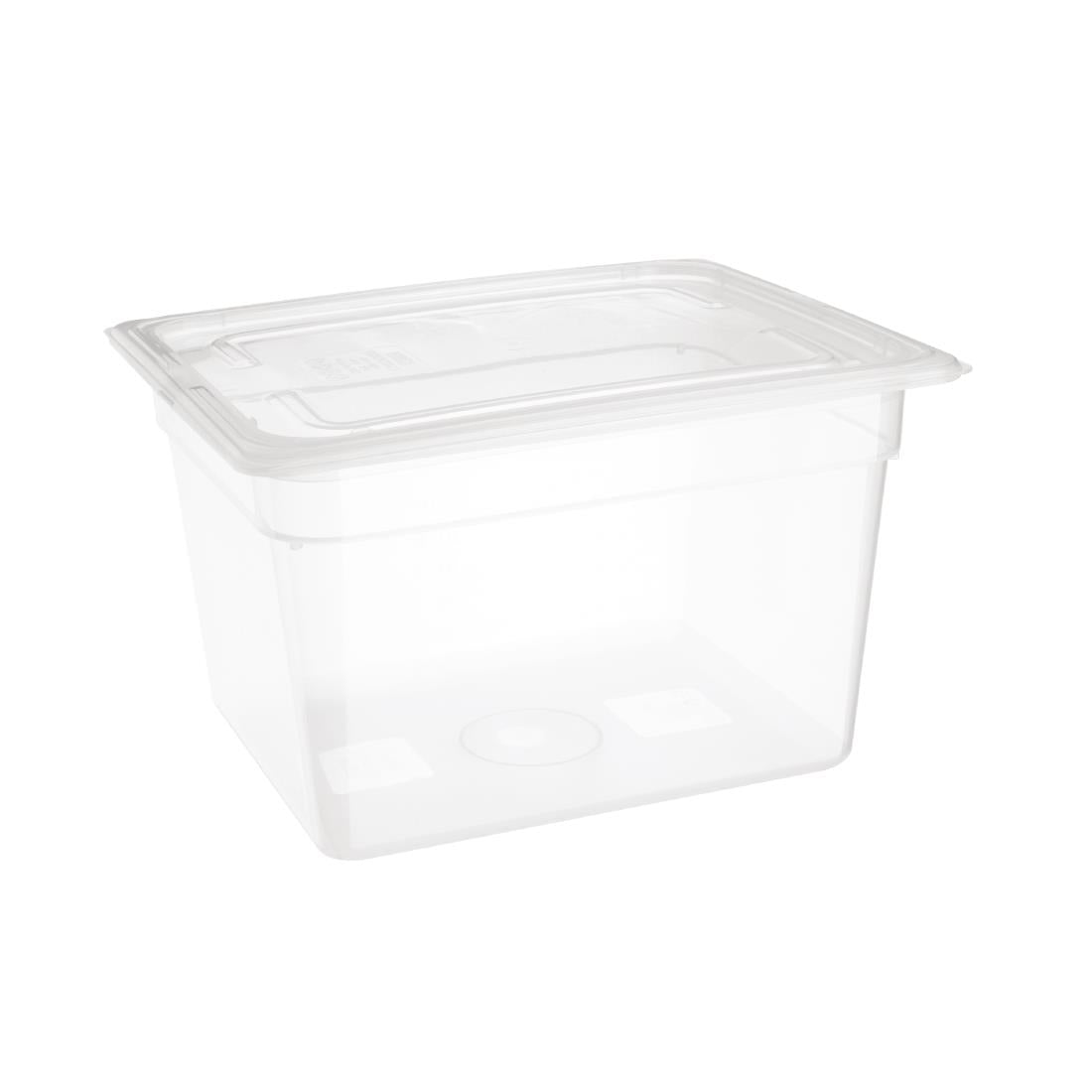 Bac en polypropylène GN 1/2 sans couvercle Nisbets Essentials 200mm