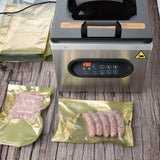 Sacs sous vide lisses dorés Vogue - NISBETS