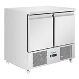 Comptoir à salade Polar série U froid ventilé - NISBETS
