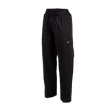Pantalon de cuisine mixte Chef Works Slim Fit Cargo noir - NISBETS
