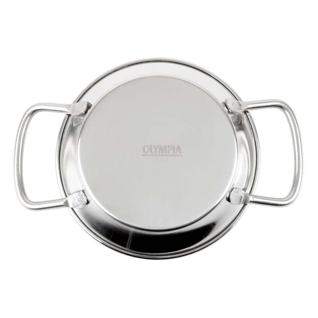 Mini plat à paëlla en inox Olympia Table Presentation 120mm