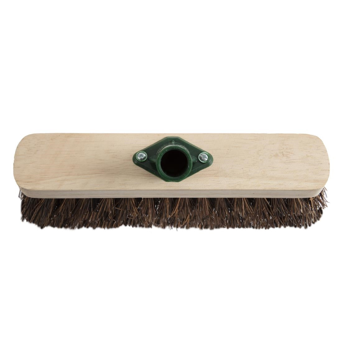Tête de balai coco rigide en bois Jantex 305mm - NISBETS