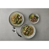 Assiettes coupes rondes Churchill Studio Prints Kintsugi Pearl Evolve Grey 182mm (Lot de 12)