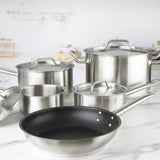 Batterie de cuisine induction en inox 5 pièces Vogue Cook Like A Pro