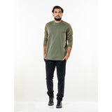 T-shirt mixte manches longues Chaud Devant Valente UFX vert - Taille L