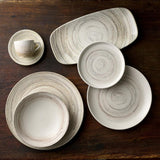 Assiettes coupes rondes Churchill Elements Dune Evolve 247mm (Lot de 12)