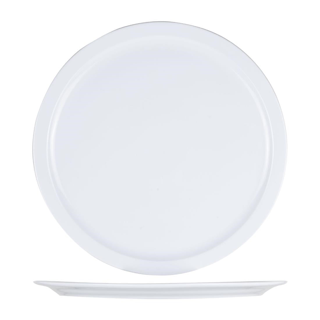 Assiette à pizza blanche Cosy & Trendy 33cm
