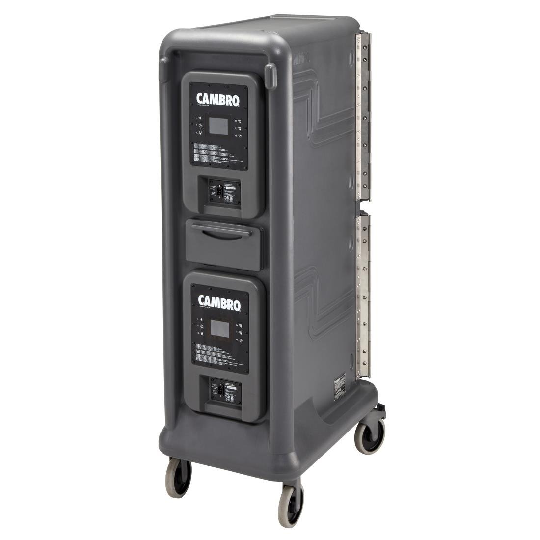 Grand chariot Pro Cart Ultra Cambro chaud/chaud 2 portes anthracite